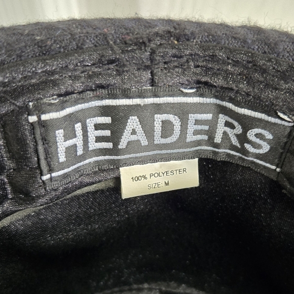 Headers Fedora Style Hat Men's Size M Dark Gray Soft Material Good Quality - Picture 7 of 9